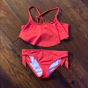 Billabong: Coral Pink Bikini Set